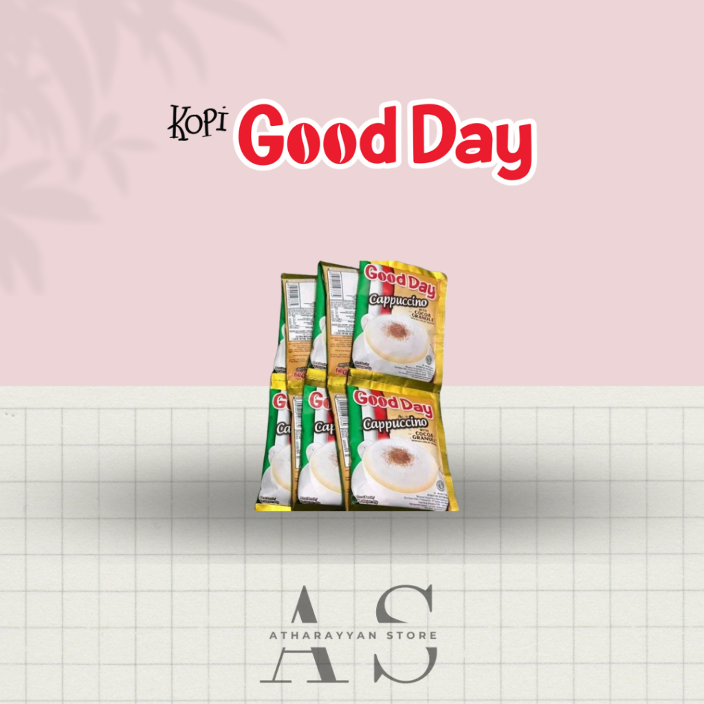 

GOOD DAY CAPPUCINO 25GRAM 1 RENCENG ISI 10 PCS BY ATHARAYYAN STORE