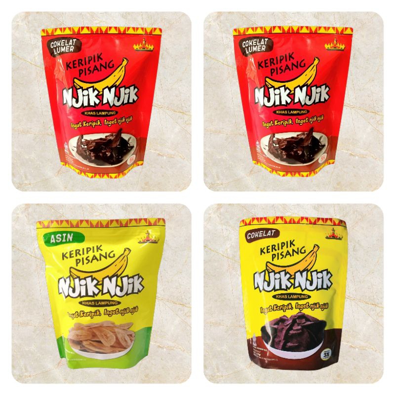 

Keripik pisang NJIK NJIK khas Lampung