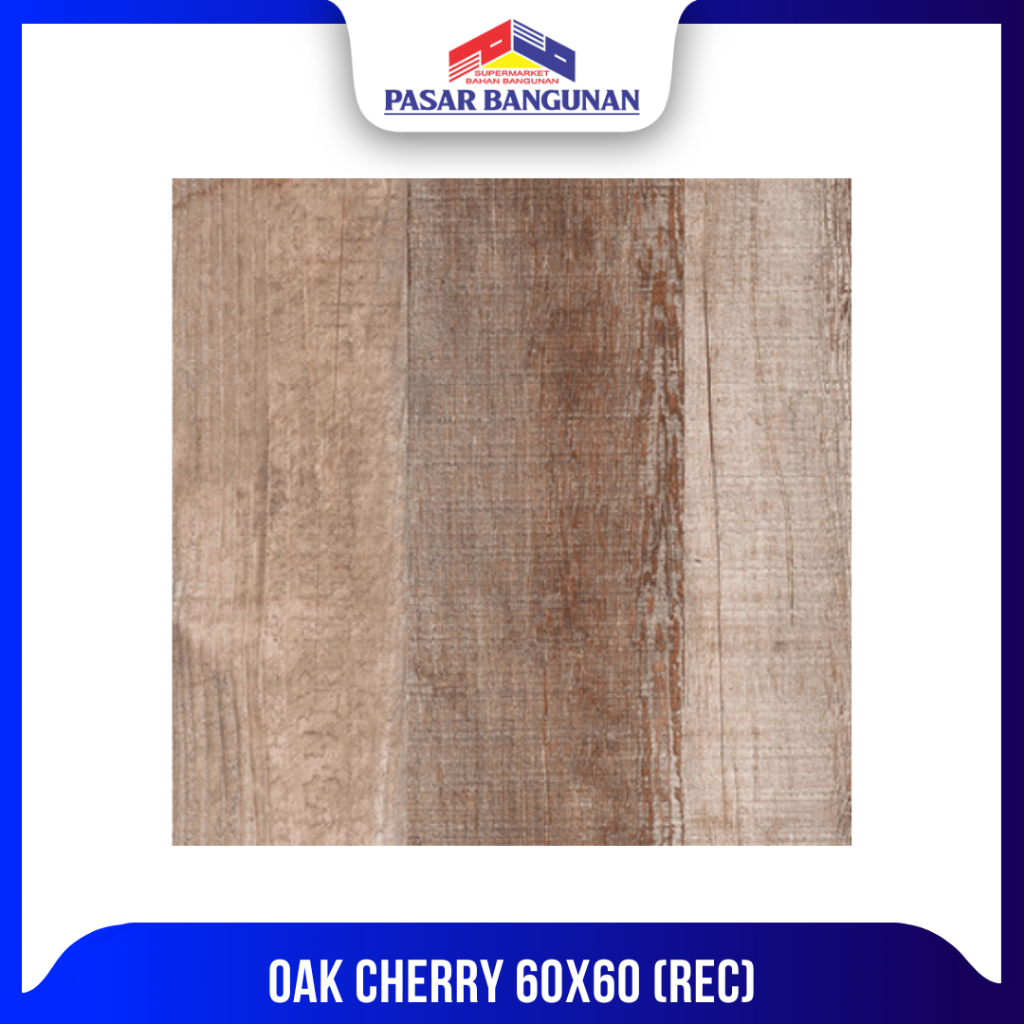 KERAMIK HABITAT OAK CHERRY 60X60 (REC)