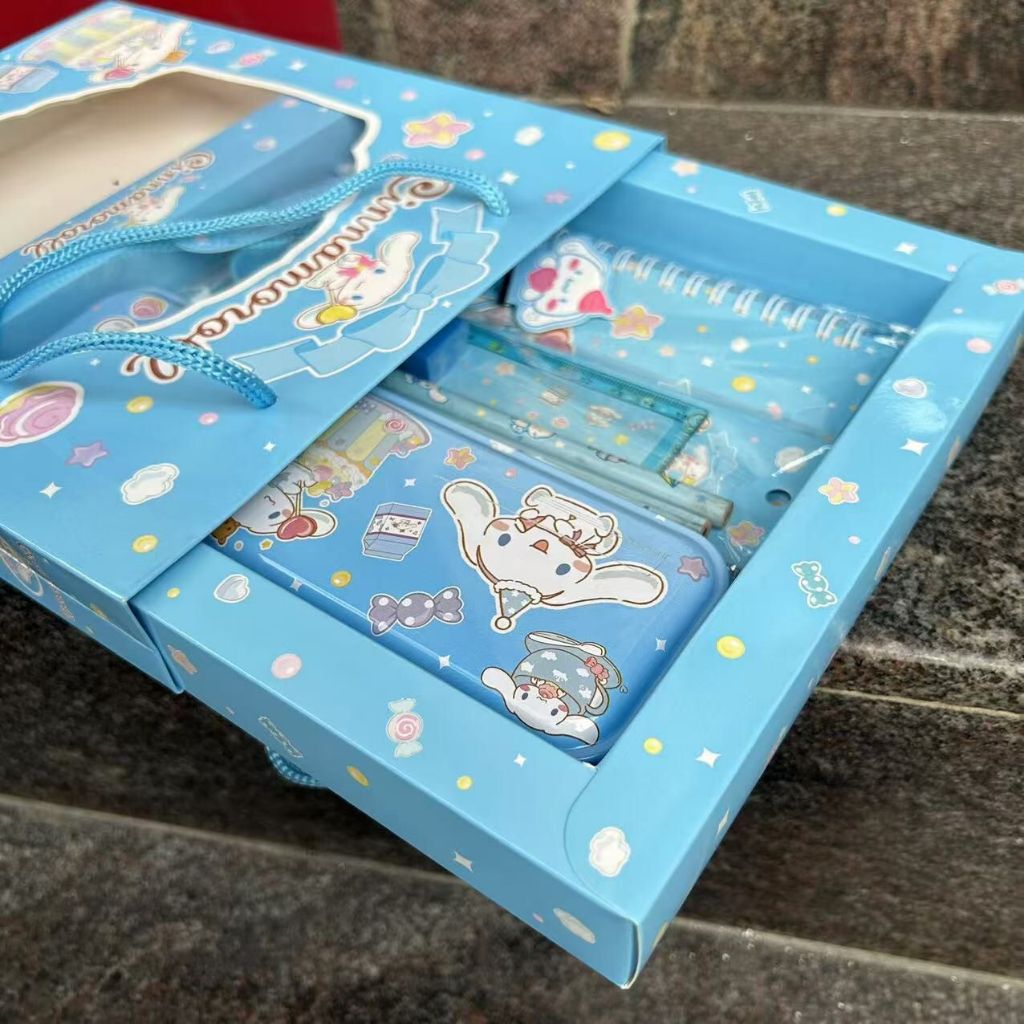 

[SERBALAKUOFFICIAL] (KTPS.23) STUDY SET STATIONERY SET ALAT TULIS SEKOLAH ANAK SET ATK MOTIF / KOTAK PENSIL SET