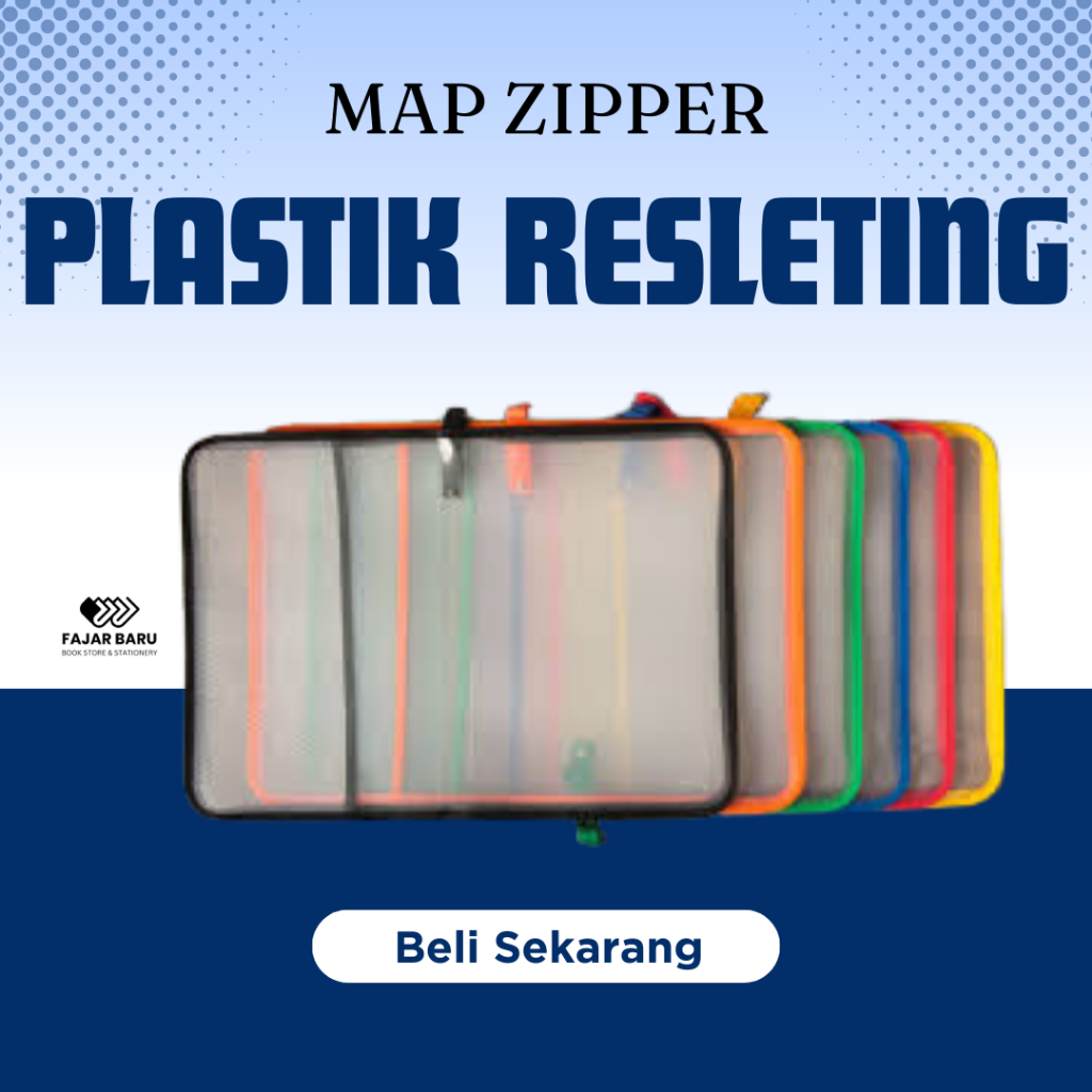 

[ PCS ] MAP ZIPPER RESLETING / MAP ZIPPER / MAP PLASTIK RESLETING