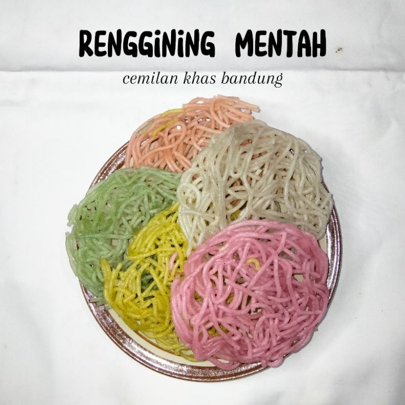 

kerupuk Renggining isi 22 biji warna dikirim random