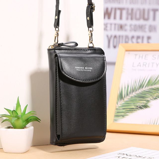 Dompet Tas Wanita Simpel selempang bahu panjang bisa dipendekan FT12