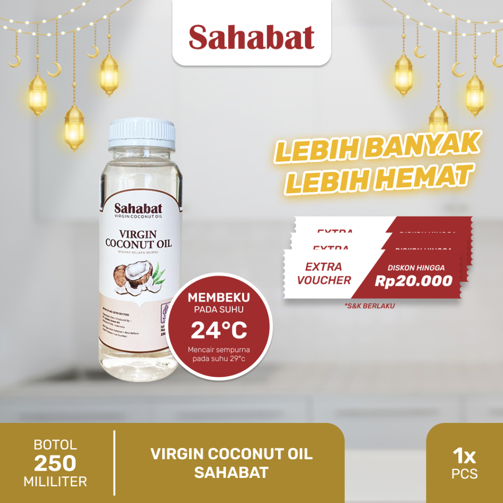 

Sahabat Virgin Coconut Oil Minyak Kelapa Murni 250 ml