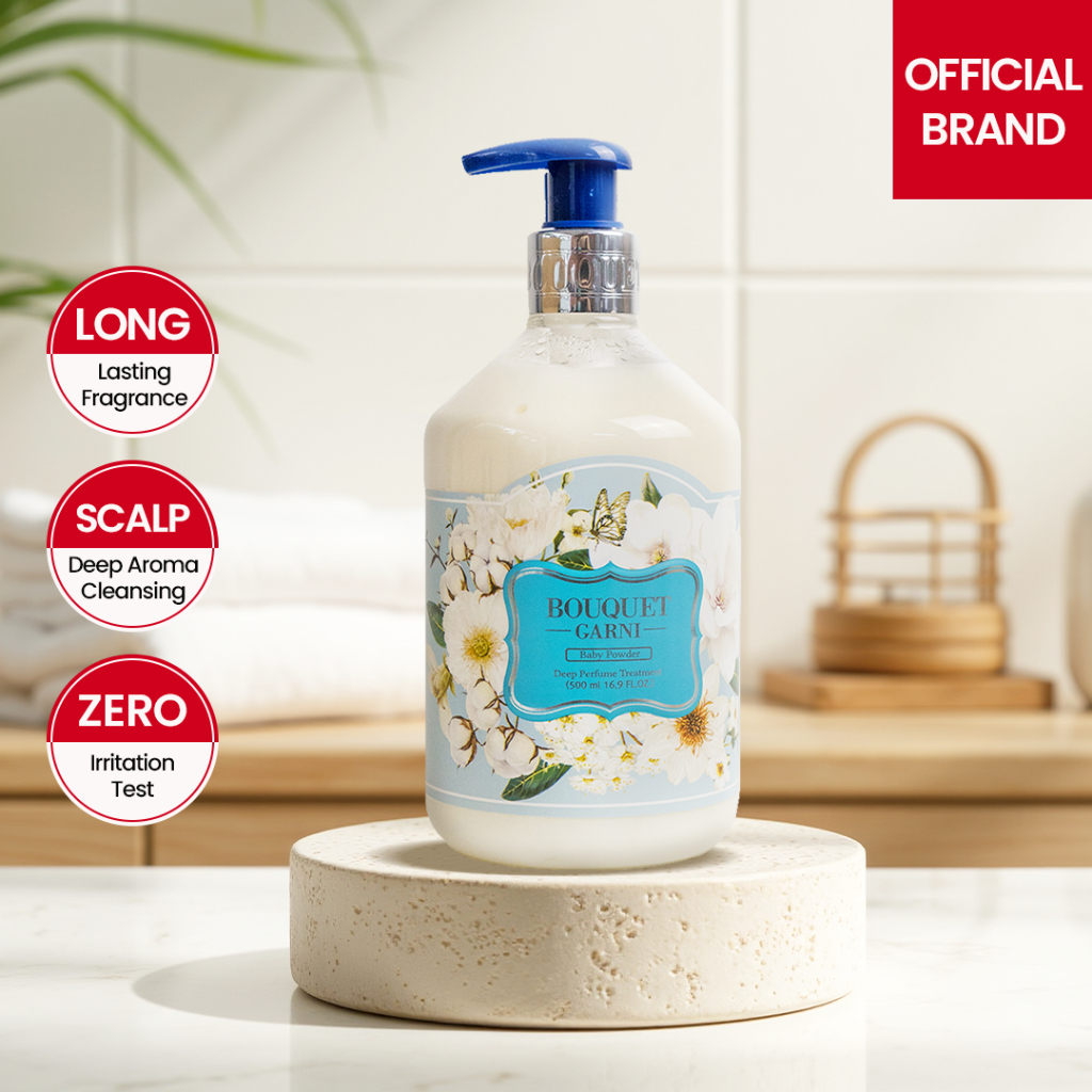 Bouquet Garni Deep Perfume Shampoo Baby Powder 500ml