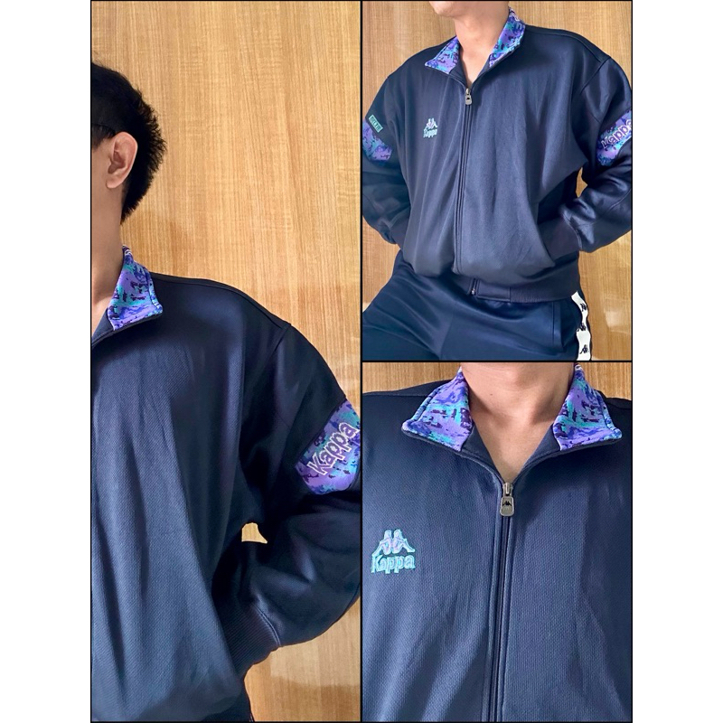 KAPPA Vintage Boxy - Tracktop (Navy) M/L