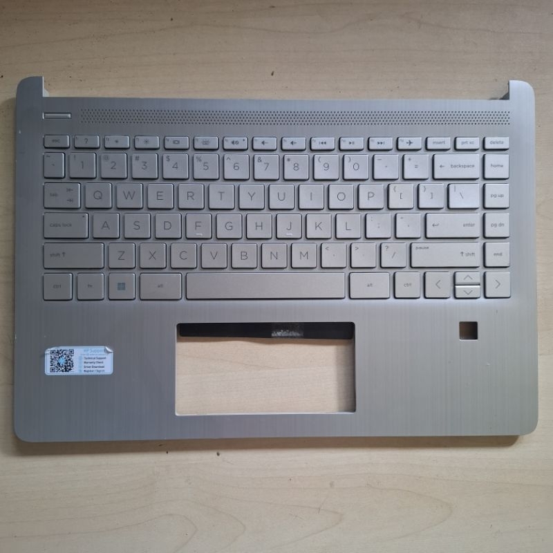 casing Palmrest Keyboard laptop hp 14s-DQ 14s-DR 14s-FQ ada