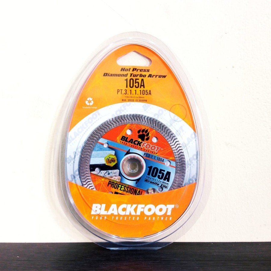 Mata Potong Keramik Blackfoot 105 - 105A - Diamond Wheel Blackfoot