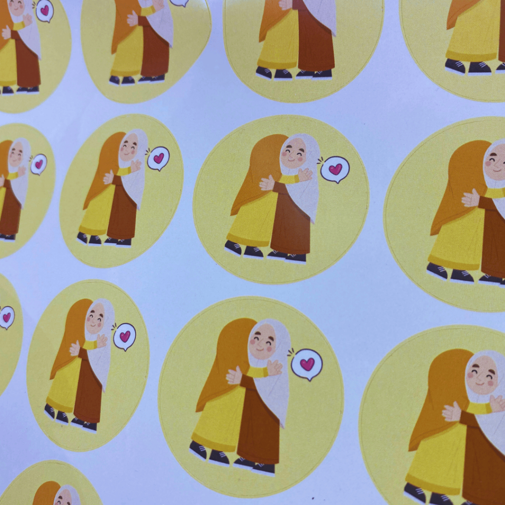 

Sticker hampers kromo lucu aestetic kado gift label