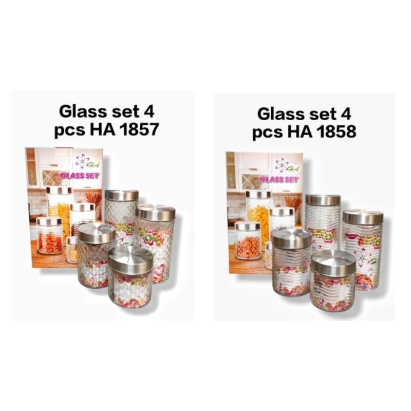 TOPLES KACA SET 4