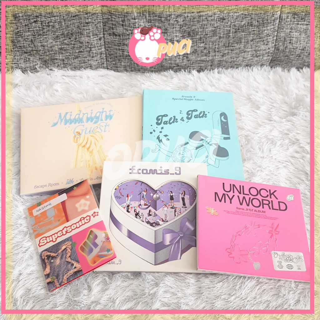 fromis_9 album only unsealed Midnight Guest Talk & Talk From.9 Supersonic Unlock My World