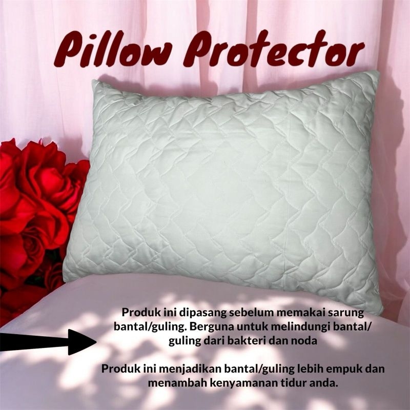 Pillow Protector 50x70cm/ Cover Bantal 50x70/Pelindung Bantal Uk. 50x70