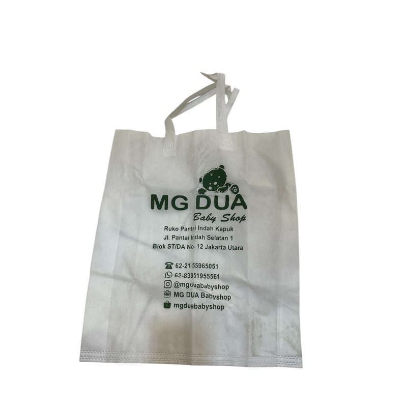 MANGGA  DUA  BABY SHOP SpundBond / Tas Bahan Kain Authentic Tote bag Paper bag Tas Kain