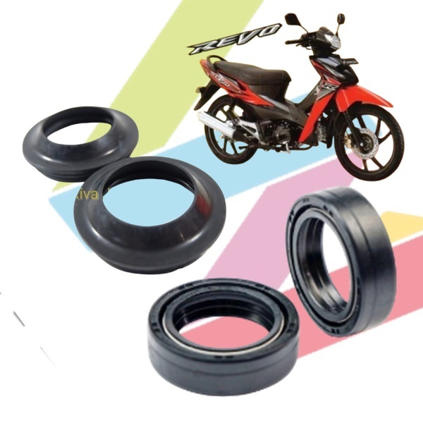 Tutup Abu Seal Shock Depan GN5 Karet Sil Sok Plus Tutup Seal shok Sok Revo Lama Revo Lancip