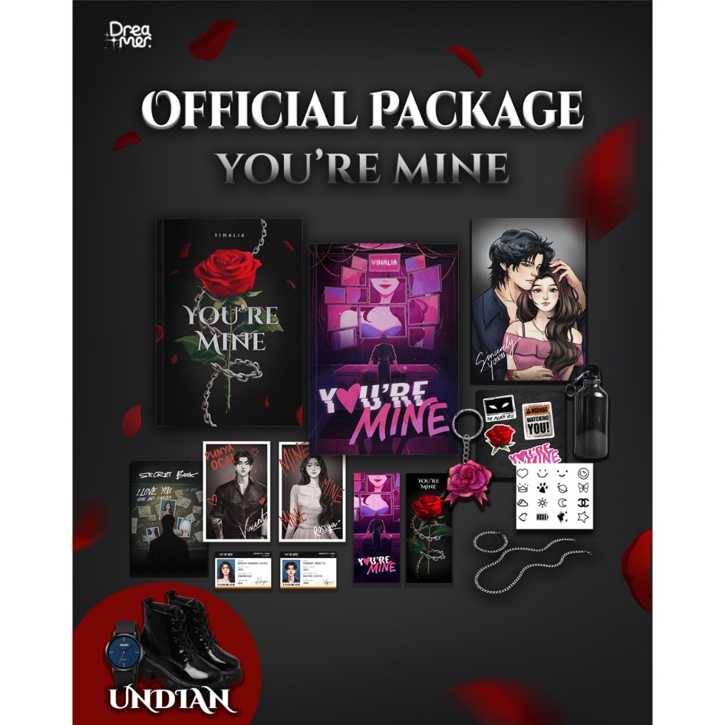 Buku Novel Remaja You're Mine Wattpad Ori Original Special Pre-Order