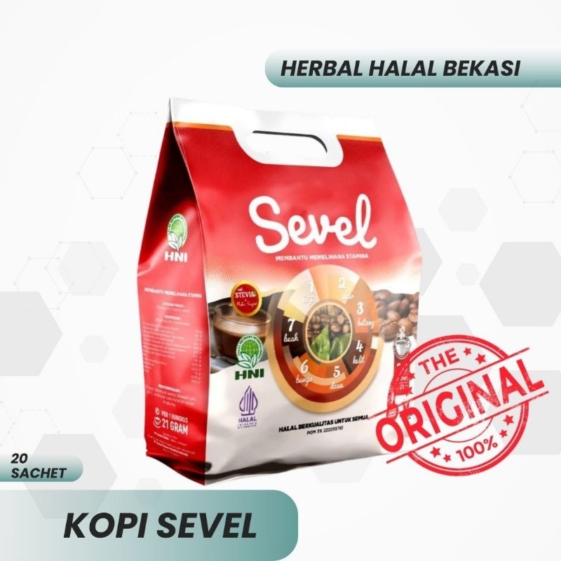 KOPI SEVEL HNI Kopi 7 elemen hpai kopi sevel kopi kesehatan membuat rileks,antioksidan anti inflamas
