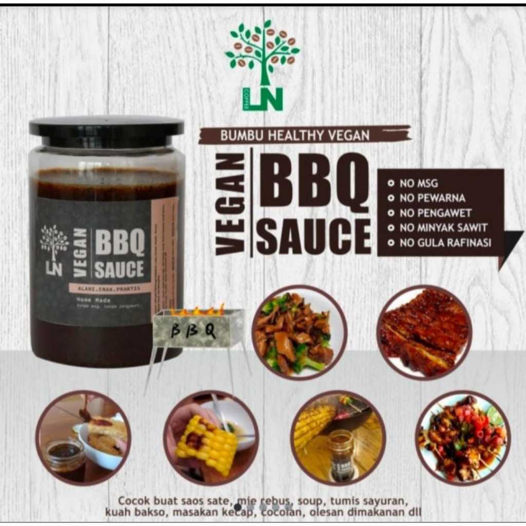 

Premium Vegan BBQ Sauce / bumbu BBQ