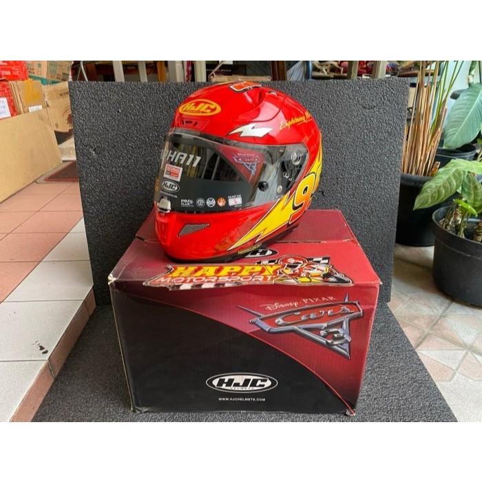 HELM FULL FACE HJC RPHA 11 Lightning McQueen Cars 3
