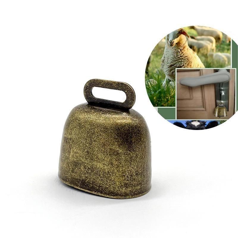 New Bel Sapi 3pcs Klontongan Sapi Bunyi Keras Lonceng Sapi Besar Lonceng Kalung Sapi Lonceng Kambing