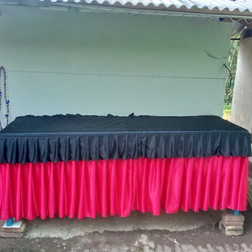 taplak meja prasmanan/cover meja prasmanan