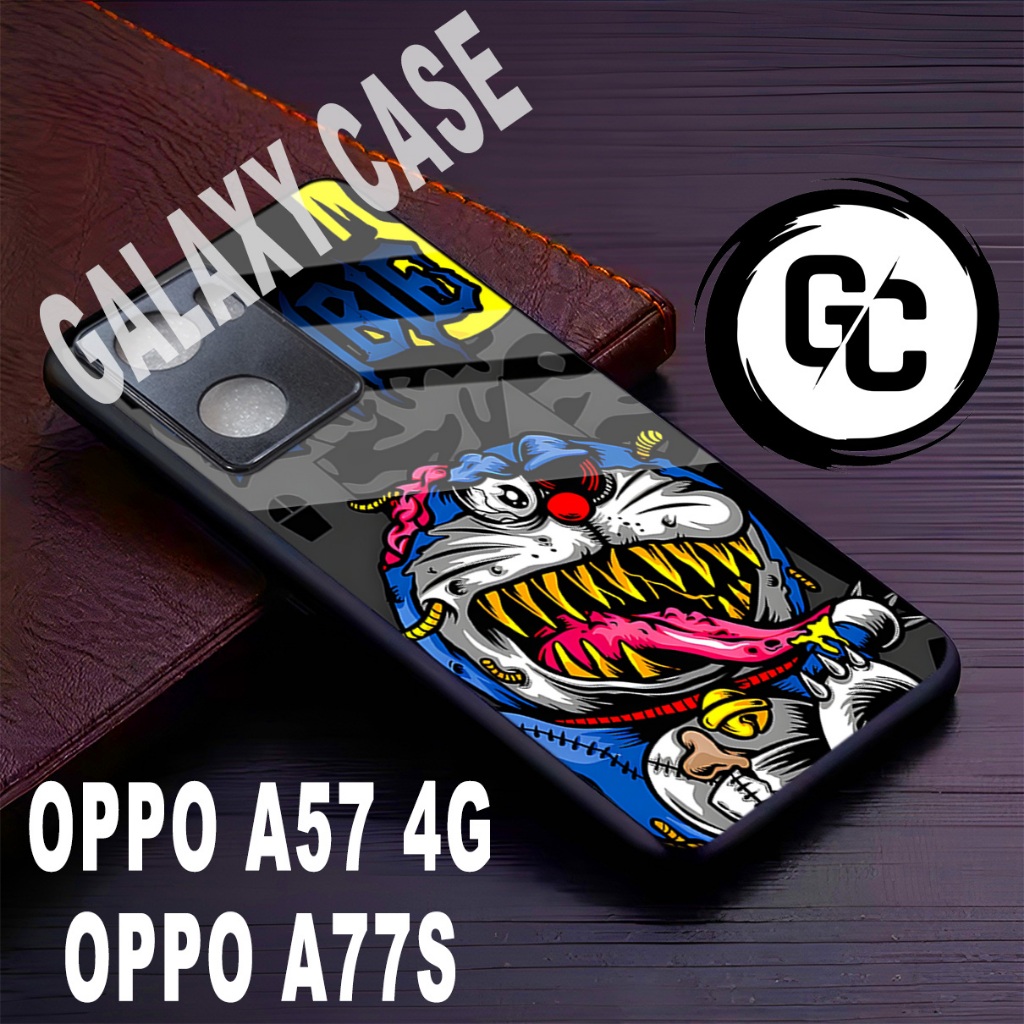 case Hp OPPO A57 /GC24/Motif COWOK/case OPPO A77S /casing OPPO A57/softcase glossy/kesing glitter