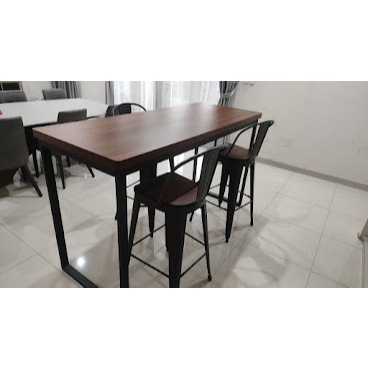 Meja bar + 3 Kursi Informa