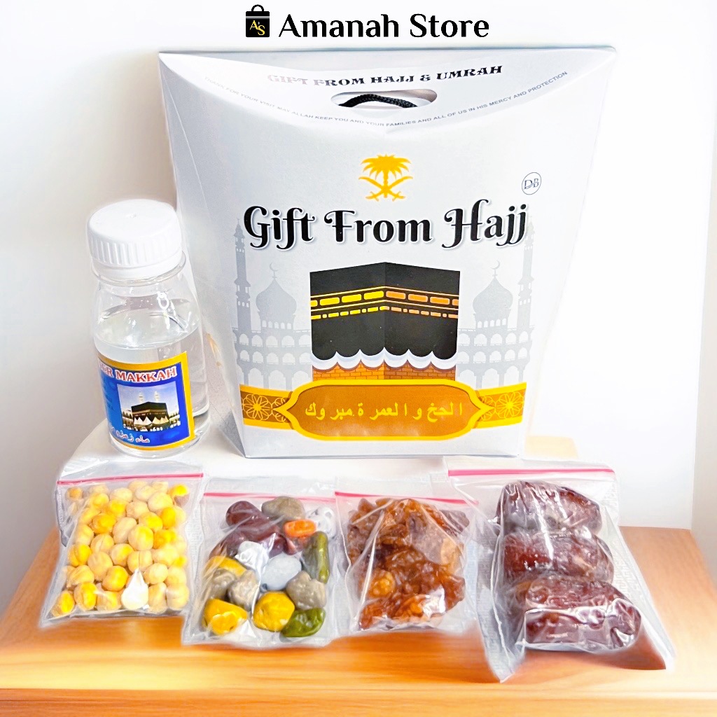 

Paket Oleh Oleh Haji Dan Umroh Kemasan Bag 5 item