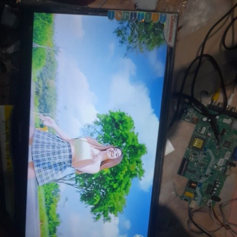 Panel / layar tv led panasonic 22 inch