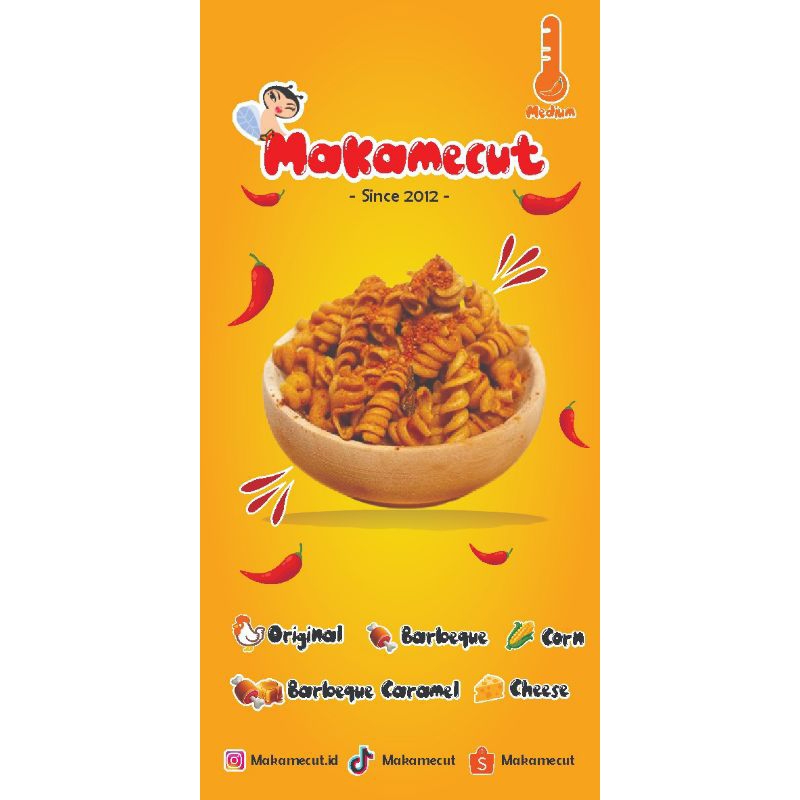 

Makaroni Spiral Makamecut 500gr