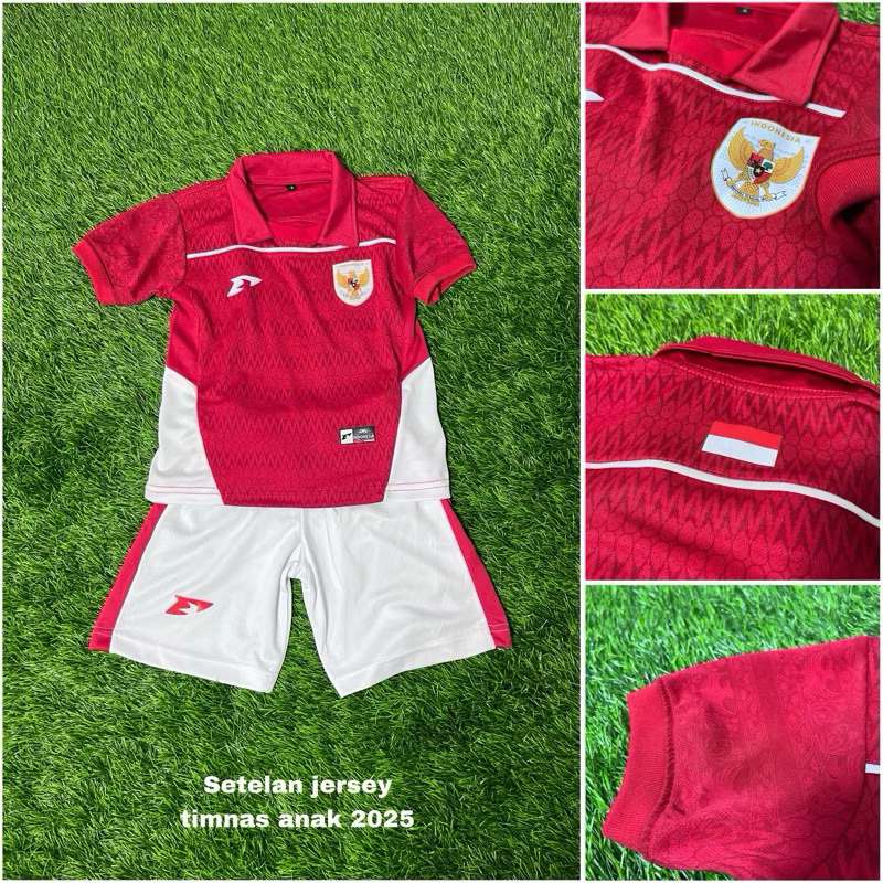 JERSEY TIMNAS ANAK 2025 JERSEY TIMNAS ESPRO JERSEY TIMNAS INDONESIA 2024 RADE ORI LOGO TIMBUL JERSEY