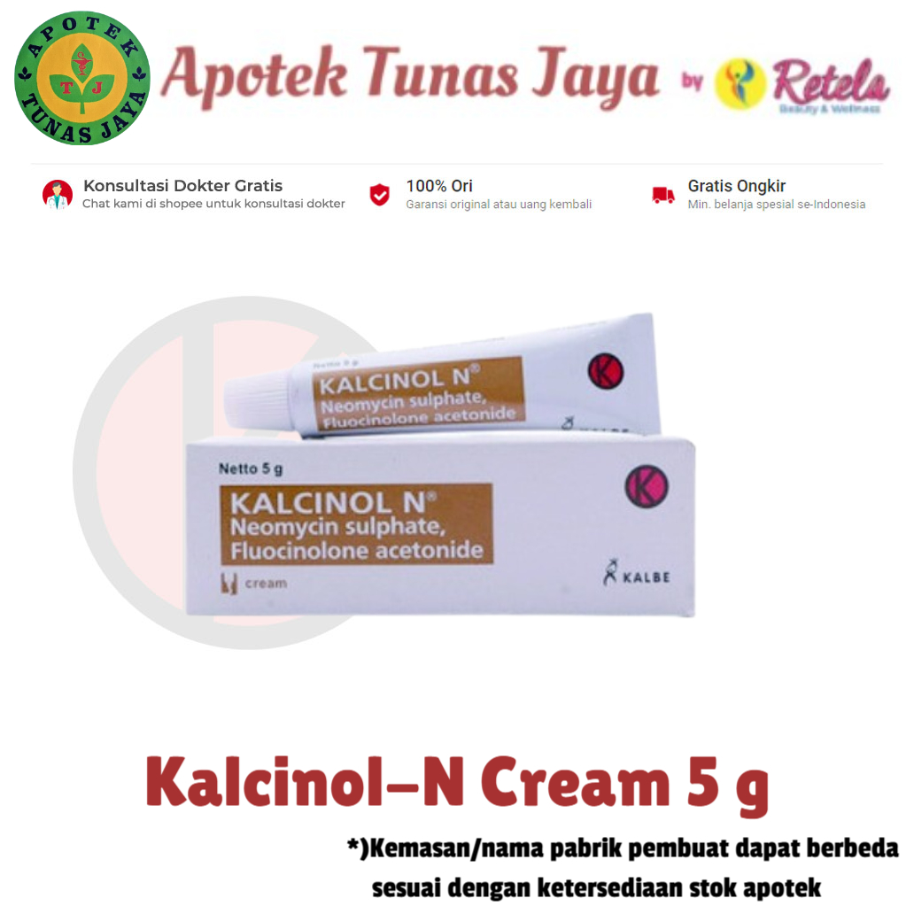 Kalcinol-N Cream 5 g / Neomycin