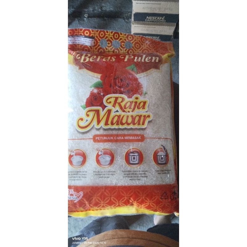 

beras pulen premium raja mawar