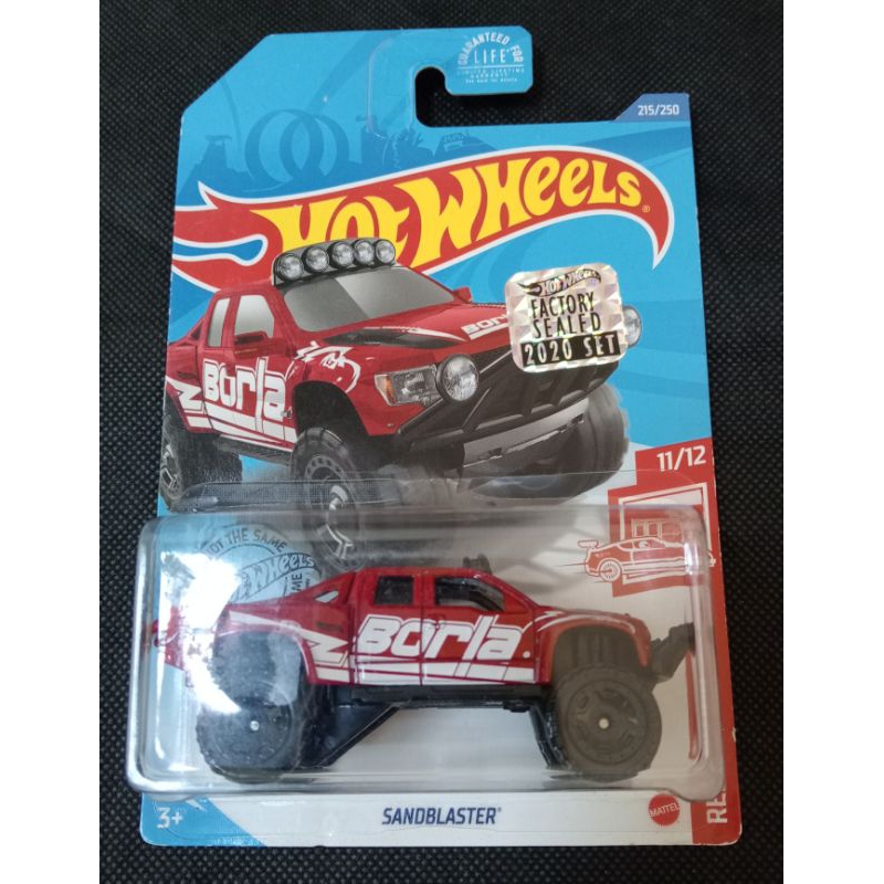 HOT WHEELS SANDBLASTER RED EDITION FACTORY SEALED