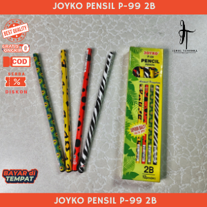 

Pencil Joyko 2B P-99 Motif Animal Pensil kayu 1 Pcs