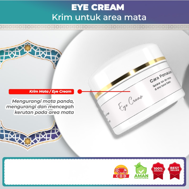 KRIM MATA | EYE CREAM | KRIM PERAWATAN MATA | KRIM KHUSUS MATA