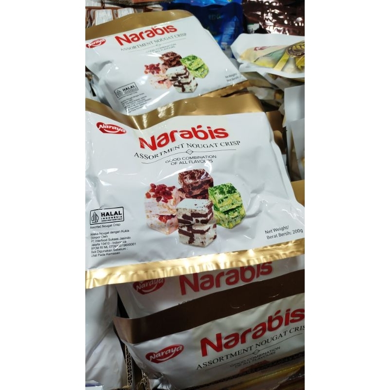 

Narabis Assortment Nougat Crisp