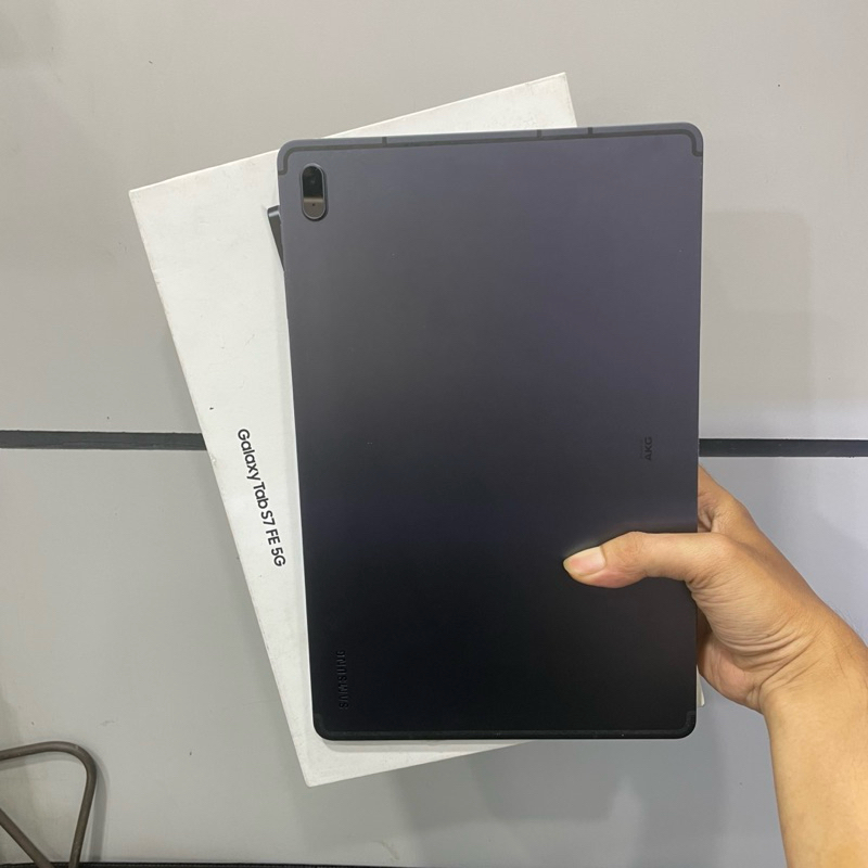 samsung tab s7 fe 5G 6/128gb second bekas mulus terawat kelengkapan fullset original