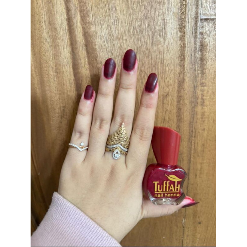 Tuffah nail henna pacar kuku BPOM(READY)