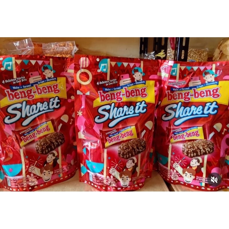 

BENG BENG SHARE IT ISI 6 POUCH COKELAT BENG BENG SHARE IT 25PCS