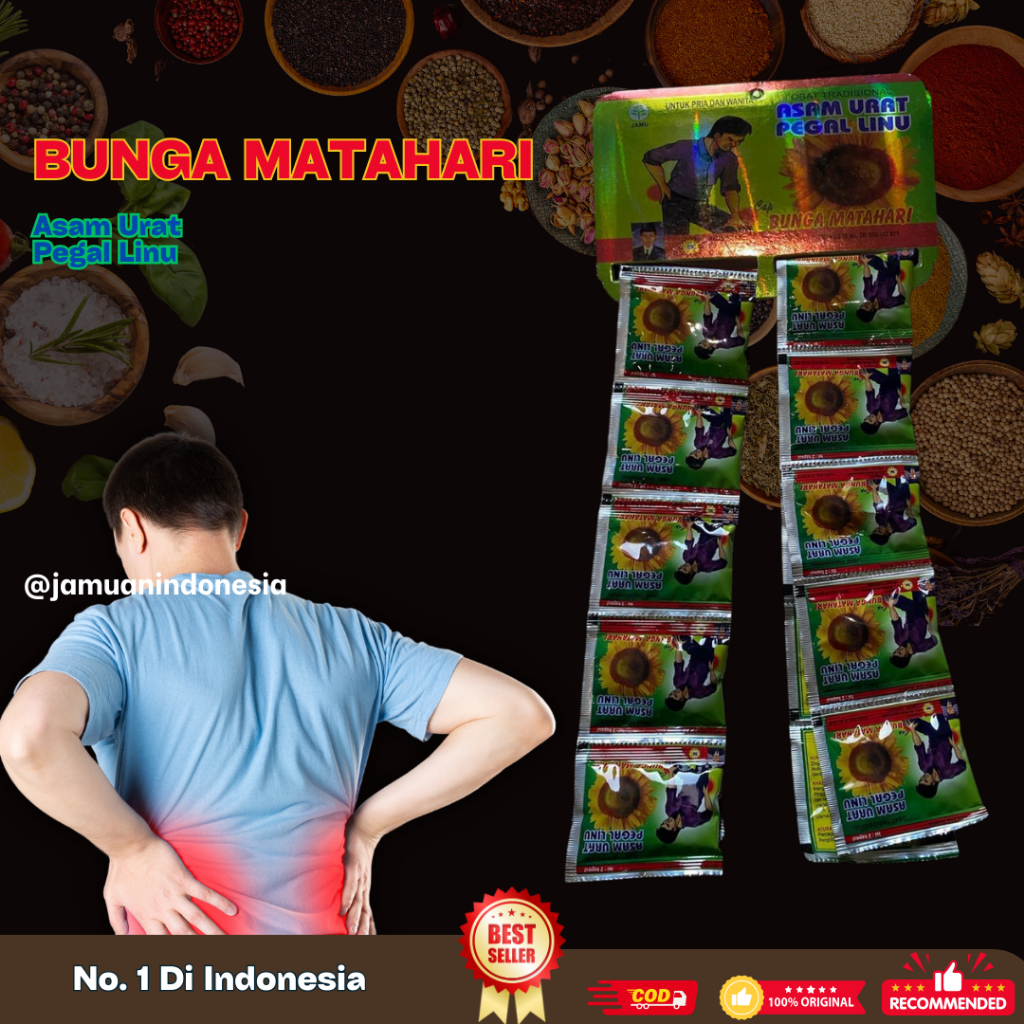 

Kapsul Bunga Matahari Original 100%