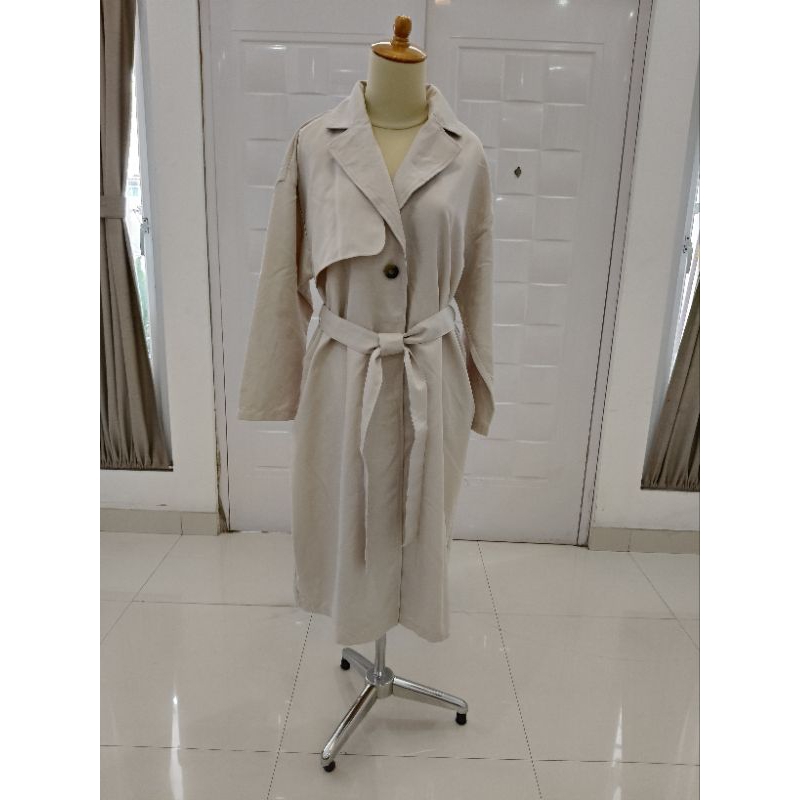 Earth Music & Ecology Long coat Cream