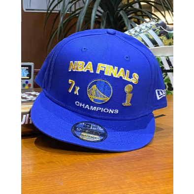 TOPI New Era Golden State Warriors 7X NBA Finals Champions Original Snapback