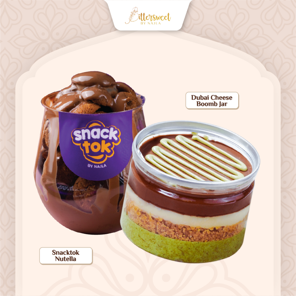 

( Spesial Ramadhan ) Dubai Cheese Boomb + Snacktok Nutella