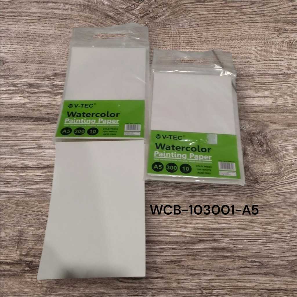 

V-TEC WATERCOLOR PAPER WCB-103001-A5