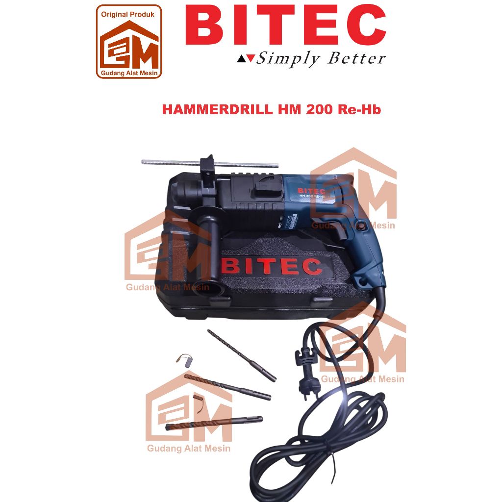 HAMMER DRILL BITEC HM 20 RE-HB, BOR BETON BITEC HM 20 RE-HB, BOR SDS BITEC HM 20 RE-HB