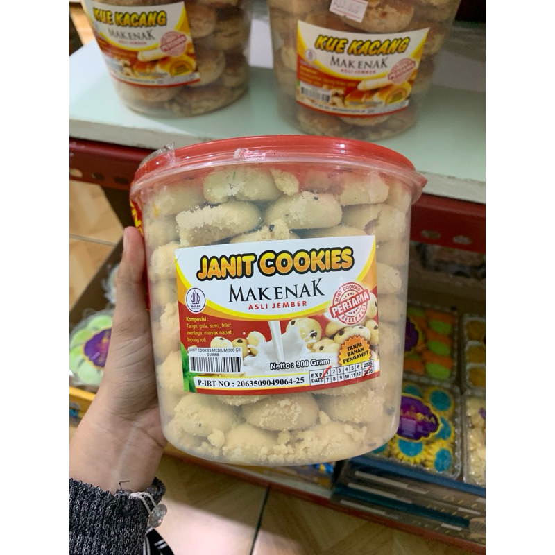

monde susu Janit cookies makenak
