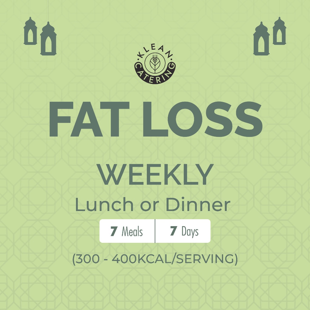 

Klean Fat Loss Diet Catering - Weekly (7 Meals/7Days)