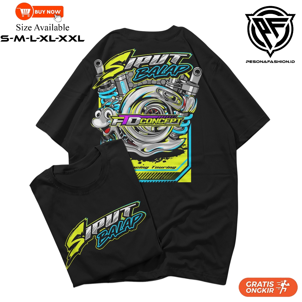 KAOS JDM TURBO SIPUT BALAP ENGINE DIESEL POWER KAOS KEKINIAN, KAOS SIPUT BALAP, RACING .KAOS DISTRO,