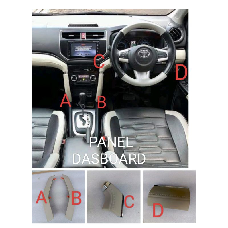 Panel dashboard all new rush terios oroginal