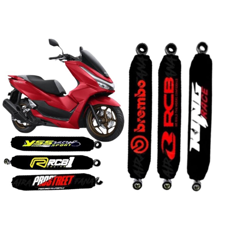 sarung shock belakang PCX, cover shock belakang, waterproof